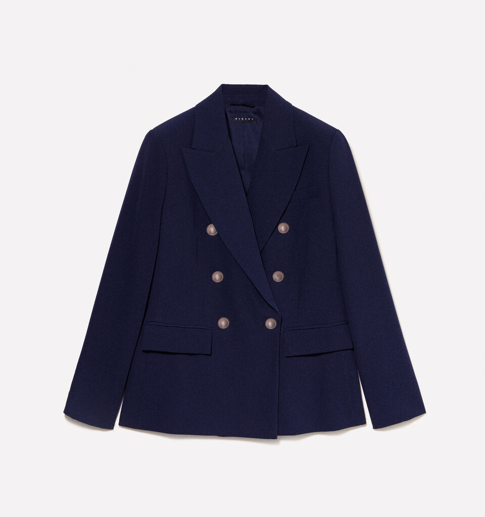 Blazer blu scuro con bottoni gold - blazer da donna - Blu Scuro | Sisley image number 5